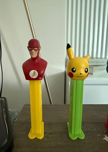  Beden Renkli Çizgi Film Figürlü Pez Dispenser şeker için