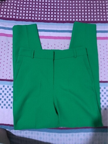 Setre Yeşil kumaş pantolon