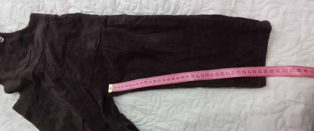 Erkek Çocuk kahverengi Askılı Slim Tulum - Görsel 3