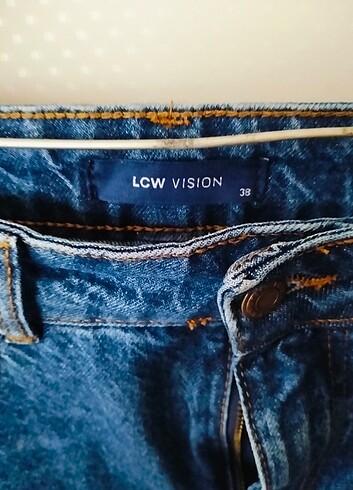 LC Waikiki LCW vision Yırtmaç dekolteli Kot Etek