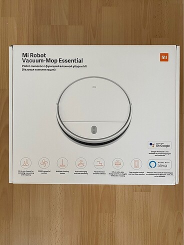  Beden Xiaomi Mi Robot Vacuum-Mop Essential Robot Süpürge