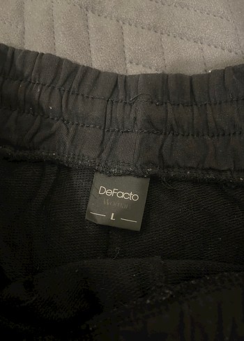 Siyah Oversize Mini Şort - Görsel 2