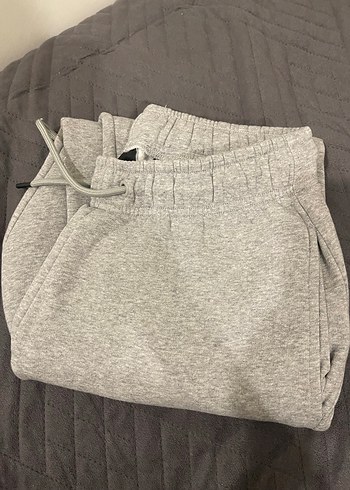 Gri Rahat Kesim Kadın Eşofman Altı - Görsel 5