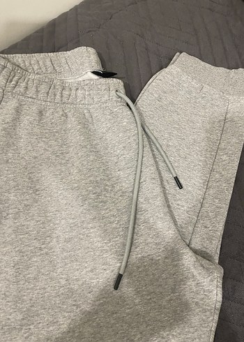 Gri Rahat Kesim Kadın Eşofman Altı - Görsel 3