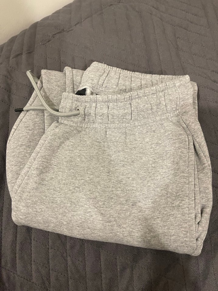 Gri Rahat Kesim Kadın Eşofman Altı - Görsel 5