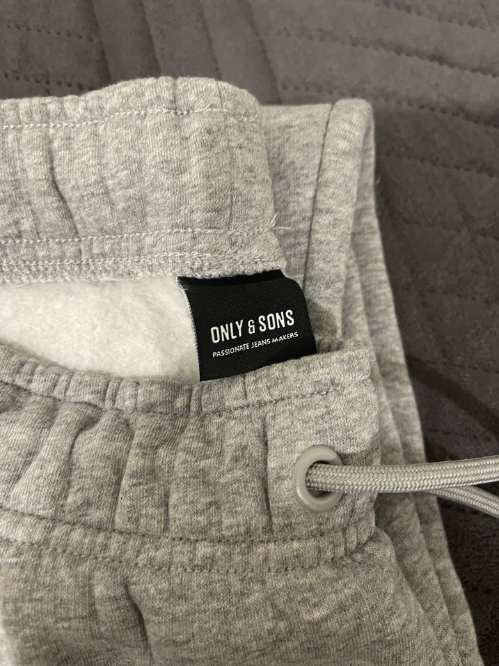 Gri Rahat Kesim Kadın Eşofman Altı - Görsel 2