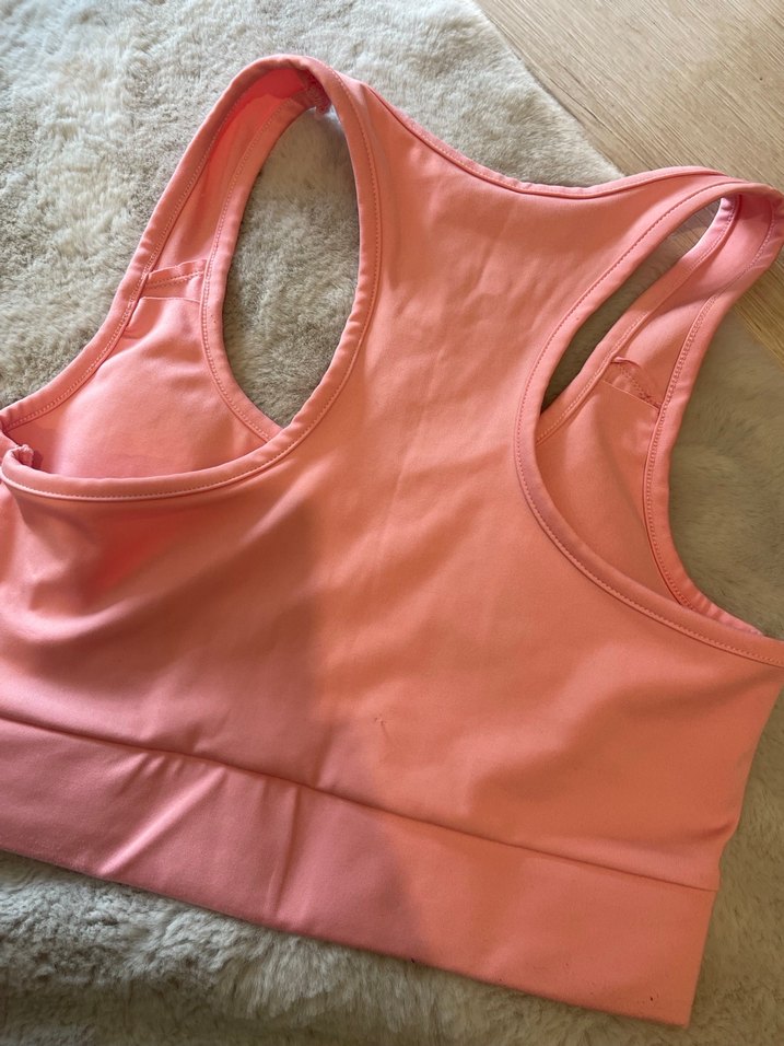 Pastel Pembe Spor Sütyeni - Görsel 3