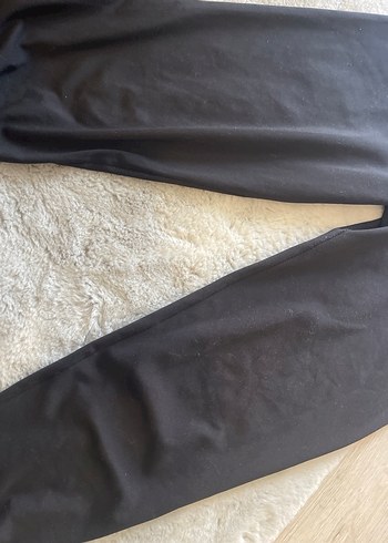 Gri Kadın Spor Tayt Midi Boy - Görsel 2