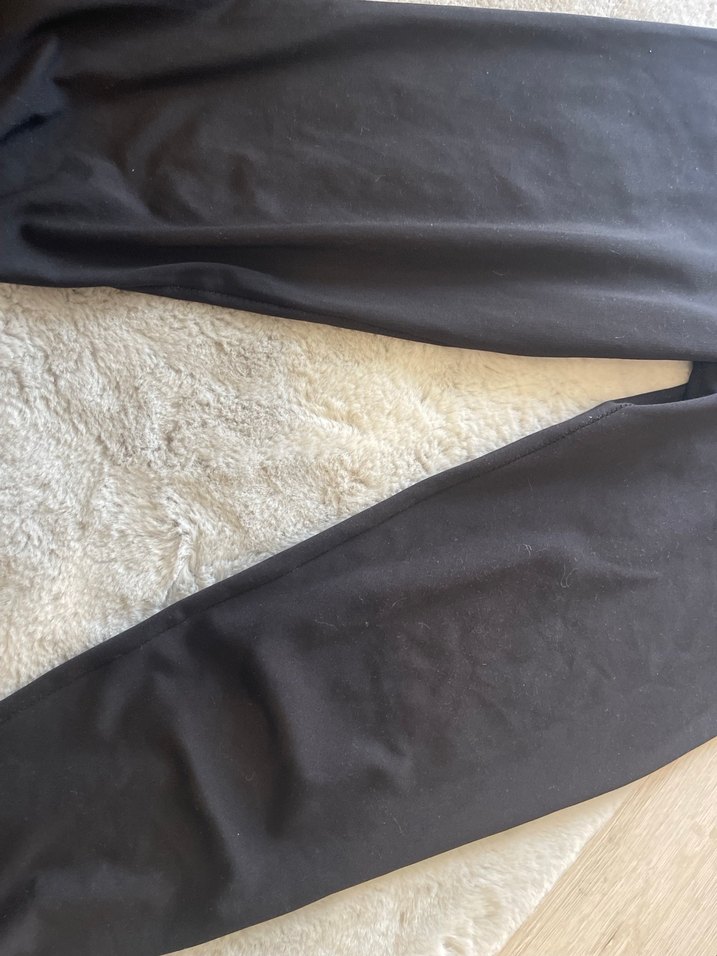 Gri Kadın Spor Tayt Midi Boy - Görsel 2