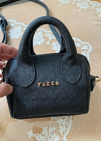 Mini speddy vakko siyah kadın çantası