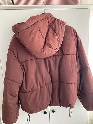 m Beden bordo Renk Bershka Mont