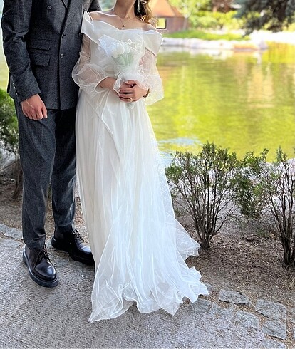Nikah elbisesi beyaz