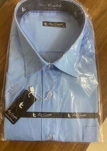 Le Centile Erkek Mavi Spor Gömlek - Görsel 3