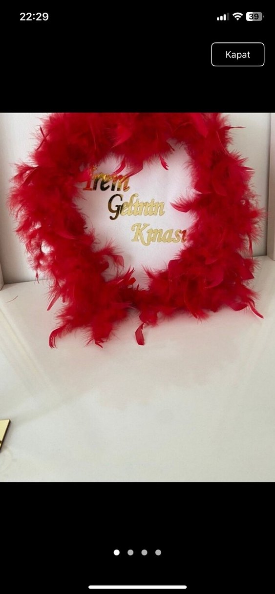 Renkli Tüy Detaylı Beyaz Tef Oyuncağı - Görsel 2