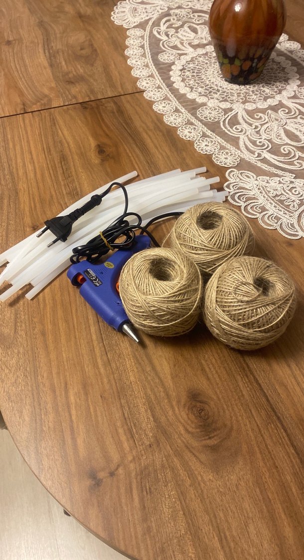 Sıcak Tutkal Tabancası ve İp Seti - Görsel 3