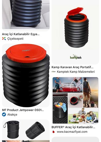 Katlanabilir Siyah Taşınabilir Tabure - Görsel 2