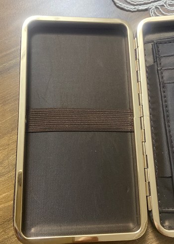 Kahverengi Deri Fermuarlı Kadın Cüzdanı - Görsel 6