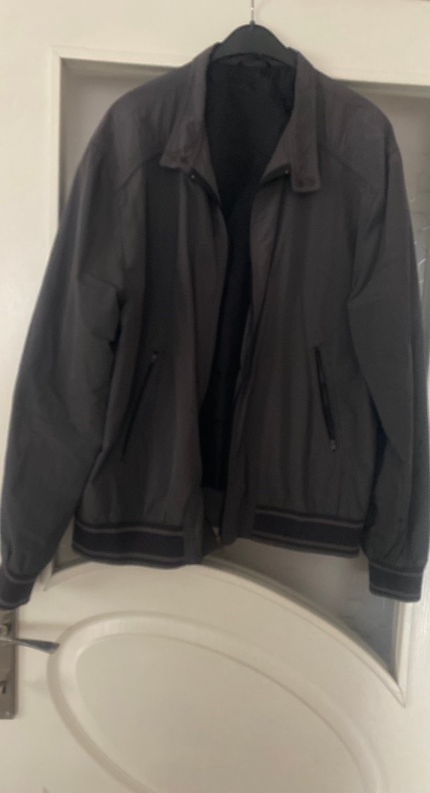 Siyah Fermuarlı Erkek Ceket - Görsel 2