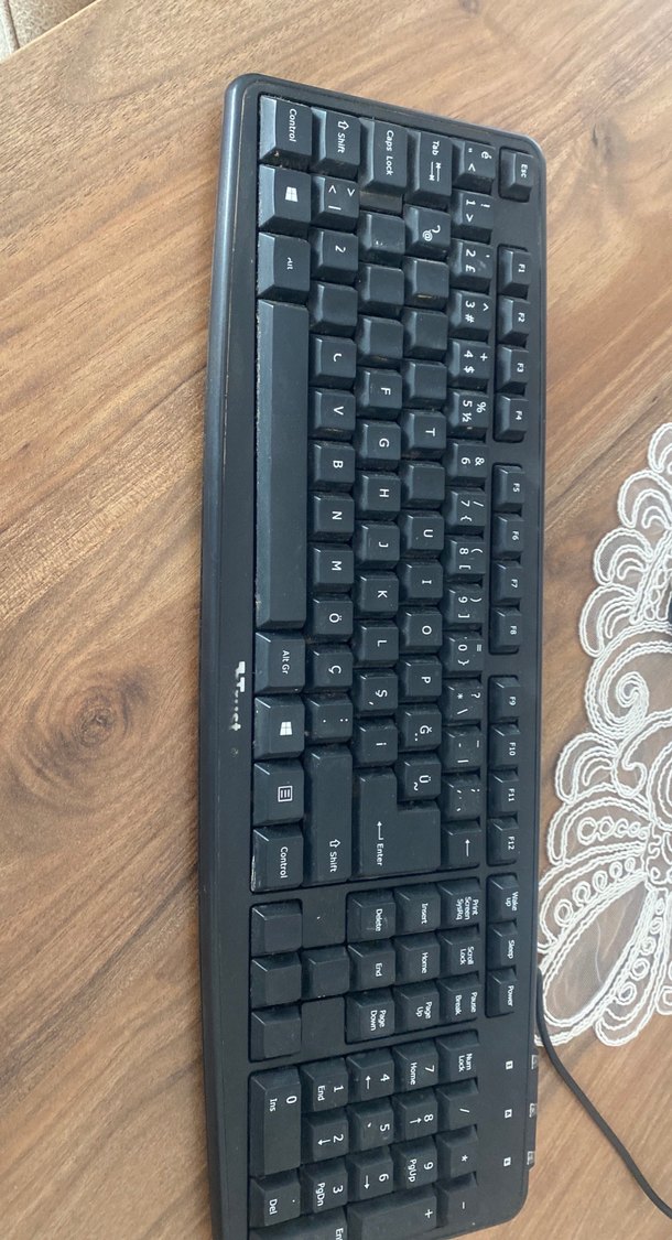 Kablolu Siyah Standart Klavye - Görsel 3