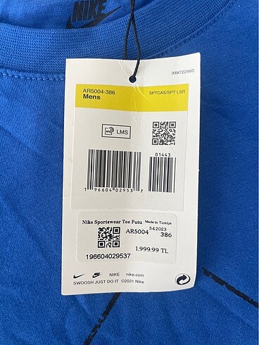 l Beden lacivert Renk Nike erkek t-shirt