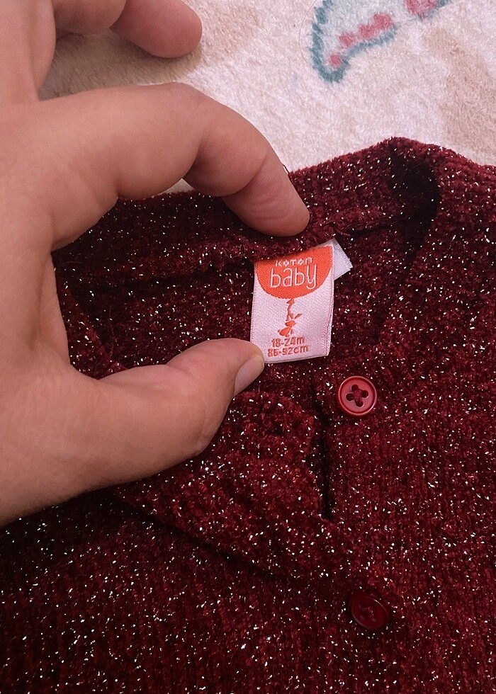 Kız Bebek Hırka - Görsel 5