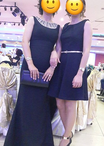 Siyah Abiye Elbise - Görsel 6