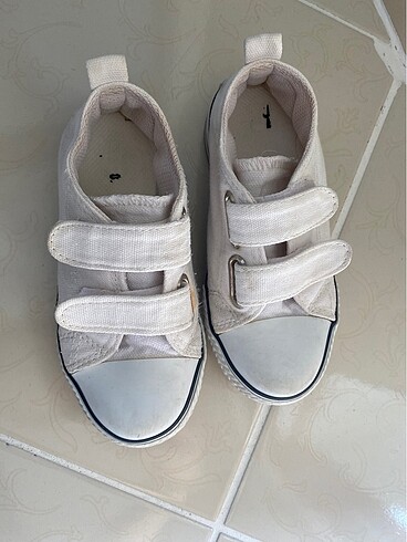 Çocuk Unisex Beyaz Sneaker Ayakkabı