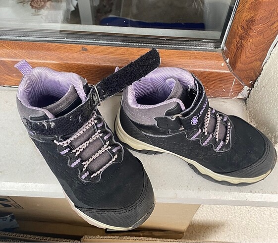 27 Beden siyah Renk Kız Çocuk Outdoor Bot
