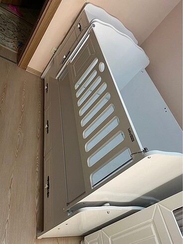 Sallanan ve Uzayan Ahşap Bebek Beşik - Görsel 5