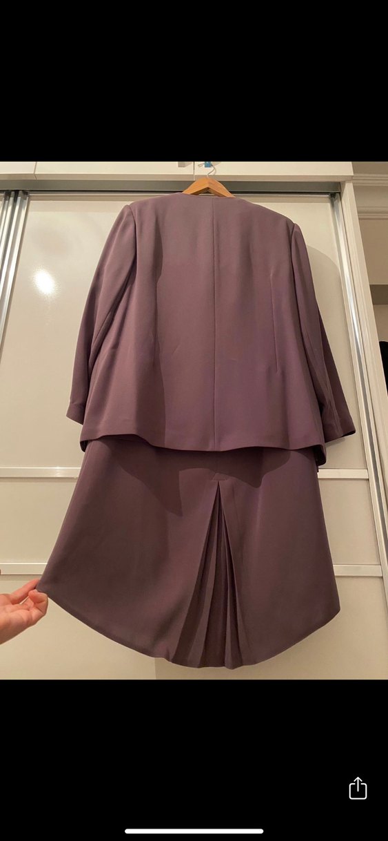 Uzun Kollu Kadın 3 parçalı Takım (abiye) - Görsel 3