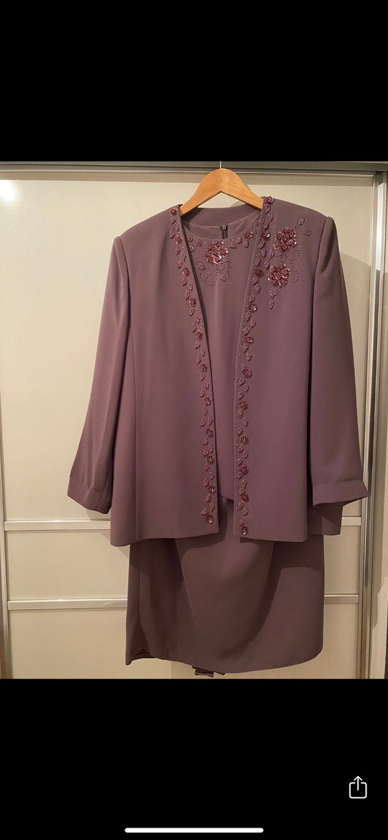 Uzun Kollu Kadın 3 parçalı Takım (abiye) - Görsel 2