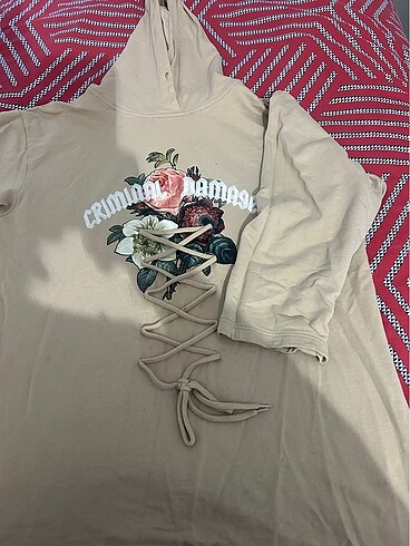 42 Beden uzun oversize ince sweat