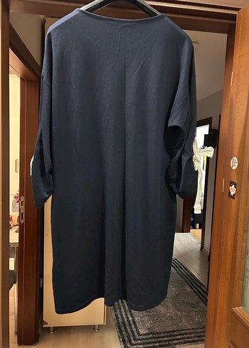 Koton Siyah Uzun Kollu Salaş Midi elbise( tunik)