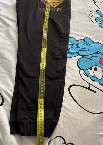 Siyah Baskılı Fermuarlı Erkek Eşofman Altı - Görsel 5