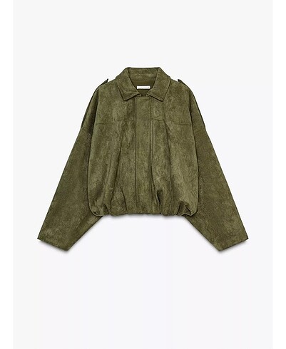 Zara süet bomber ceket