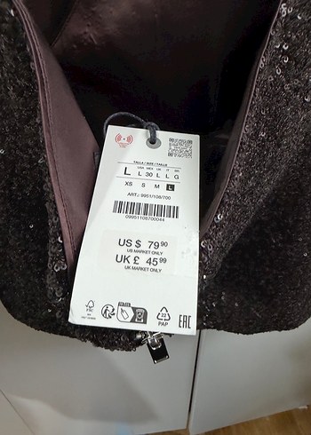 Zara limited Parlak Straplez Kadın Büstiyer - Görsel 6