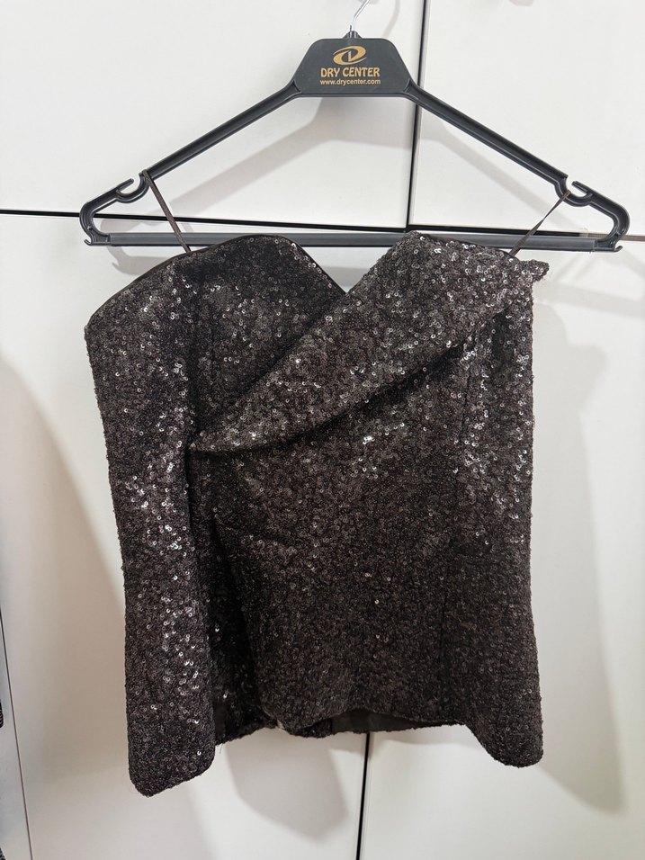 Zara limited Parlak Straplez Kadın Büstiyer - Görsel 4