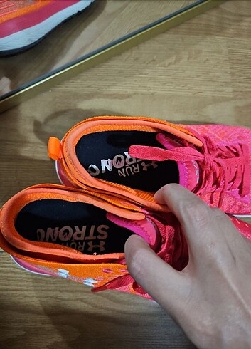 38,5 Beden pembe Renk Under Armour Threadborne Fortis Kadın Spor Ayakkabı