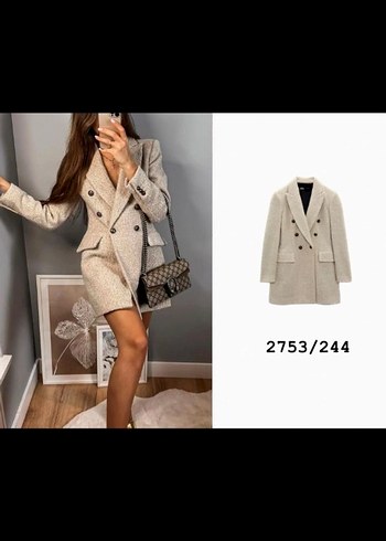 zara tüvit ceket