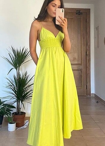 Zara Zara Poplin Elbise.