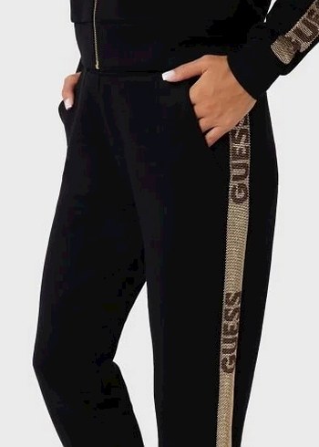 Guess Nakışlı Mavi Bol Kesim Kız Eşofman Altı - Görsel 3