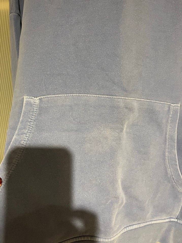 Mavi Kadın Sweatshirt Kapüşonlu - Görsel 2