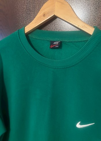 Yeşil Oversize Sweatshirt - Görsel 2