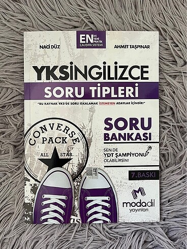 modadil converse pack yks ingilizce soru tipleri soru bankası