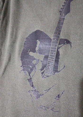 yeşil gitar bluz - Görsel 2