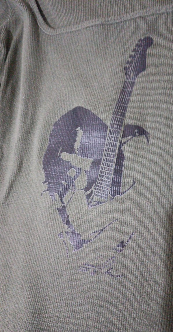 yeşil gitar bluz - Görsel 2