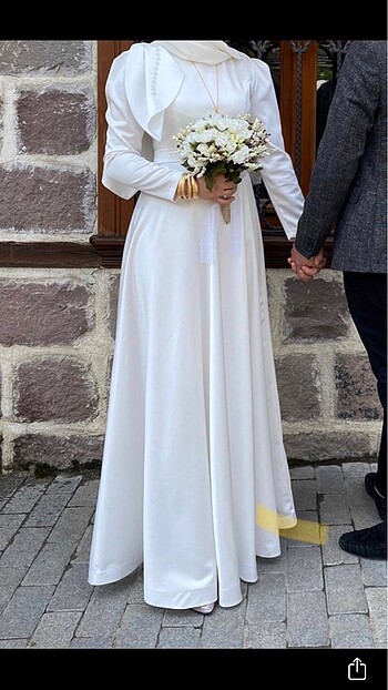 m Beden Nikah elbisesi