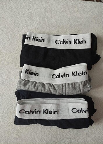 s/m Beden Calvin Klein 3 adet boxer