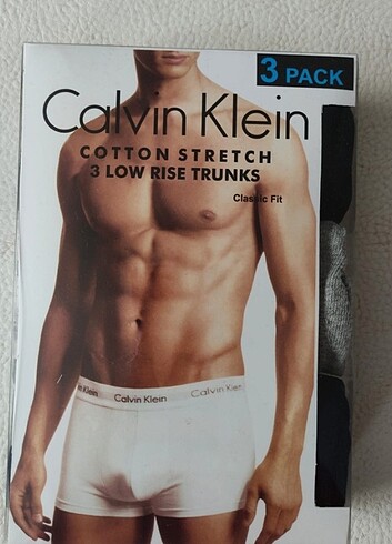 Calvin Klein 3 adet boxer