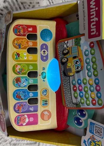 Winfun Renkli Bebek Dokunmatik Piyano Oyuncağı - Görsel 2